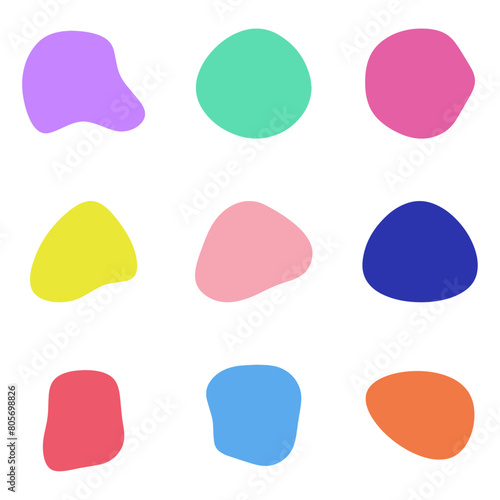Vector Organic Blob Abstract Shapes