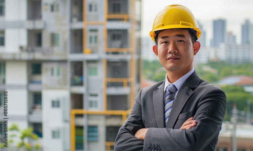 Asian engineer handsome man Asian engineer handsome man