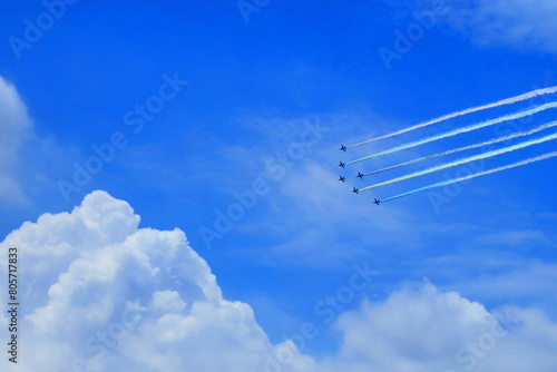 ブルーインパルスcontrail