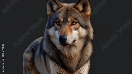 Transparent PNG available PNG Wolf cartoon mammal animal Generative AI 
