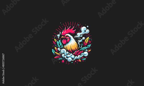 chicken vector illustration artwork design