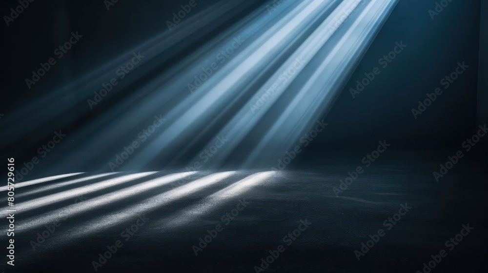 Close up of light beam isolated on black background Close up of light beam isolated on black background