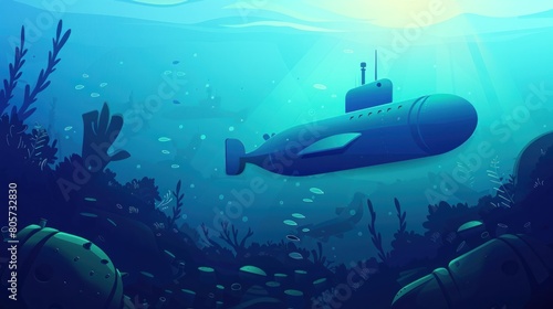 submarine underwater