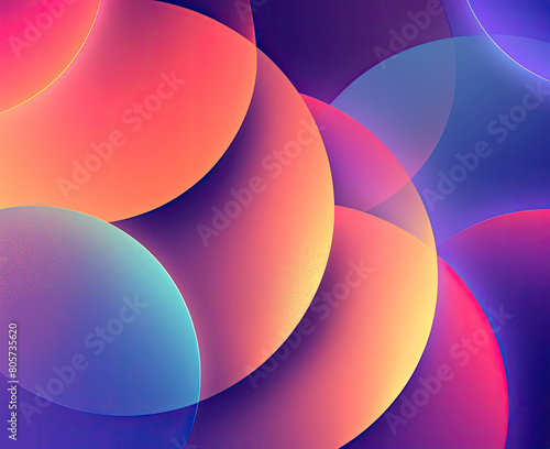 New Gradient Style Shapes Modern Background and Wallpaper Design New Shapes Design Glowing Lights backdrop