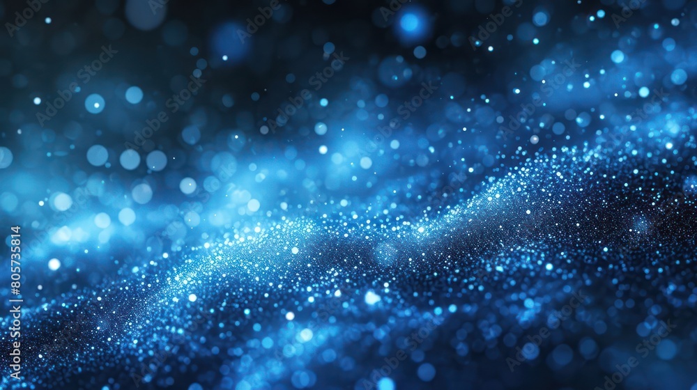 blue glow particle abstract bokeh background blue glow particle abstract bokeh background