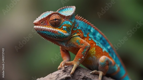 chameleon on a branch © big bro