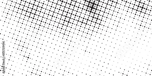 Background with monochrome dot texture. Polka dot pattern template. Background with black dots - stock vector dots basic background dots.