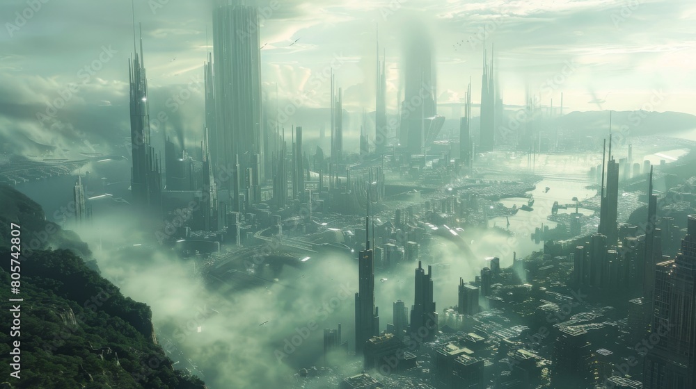 Cityscape Mirage emerges as a futuristic dreamscape