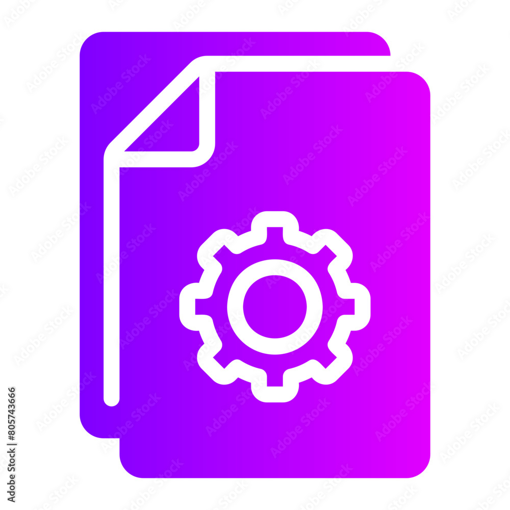 Settings gradient icon Settings gradient icon