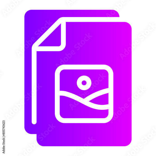 image gradient icon