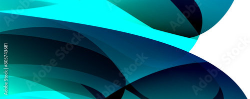 A closeup of a liquidlike azure and electric blue swirl with hints of magenta on a white background, resembling automotive design elements
