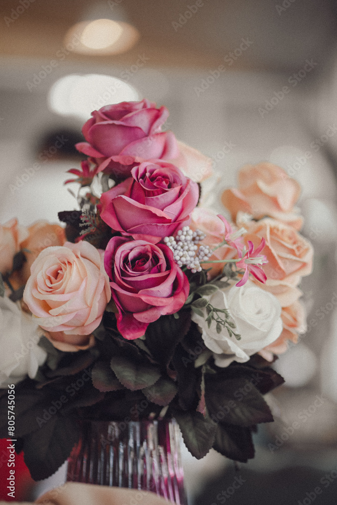 bouquet of pink roses bouquet of pink roses