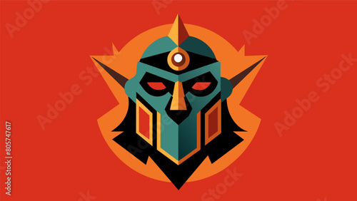 The mask a reminder to remain steadfast in the face of adversity just like the stoic philosophers preached.. Vector illustration