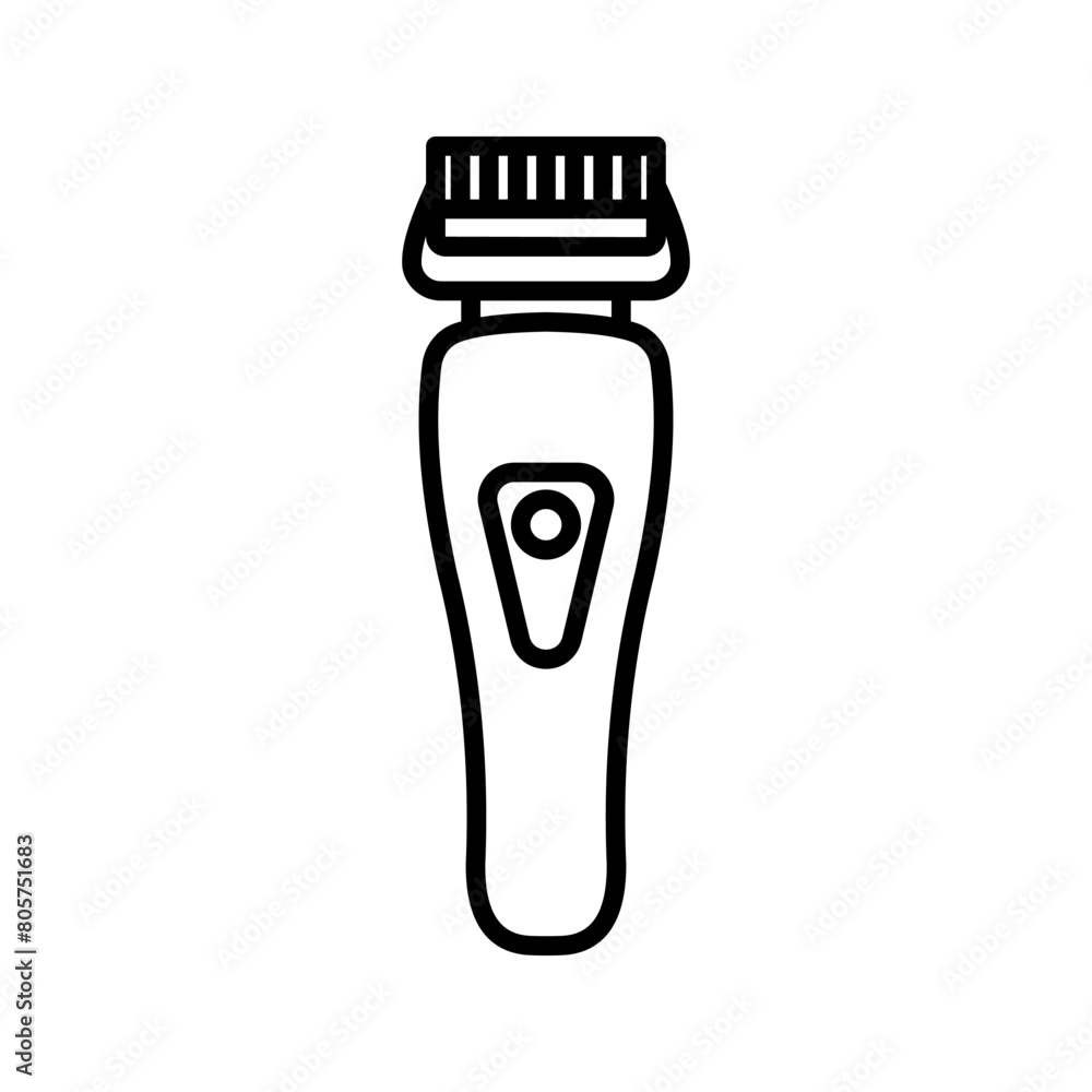 Shaver icon. sign for mobile concept and web design color editable Shaver icon. sign for mobile concept and web design color editable