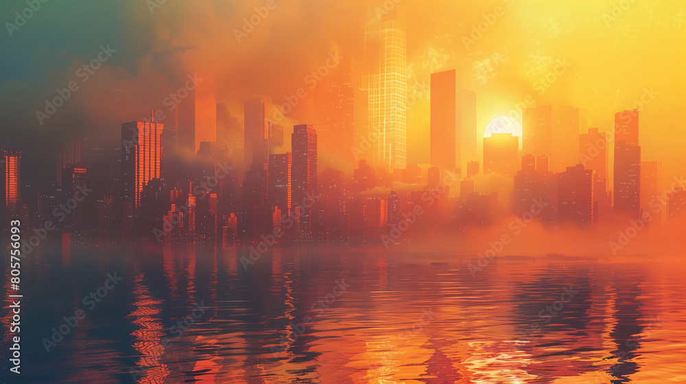 hot climate in city hot climate in city