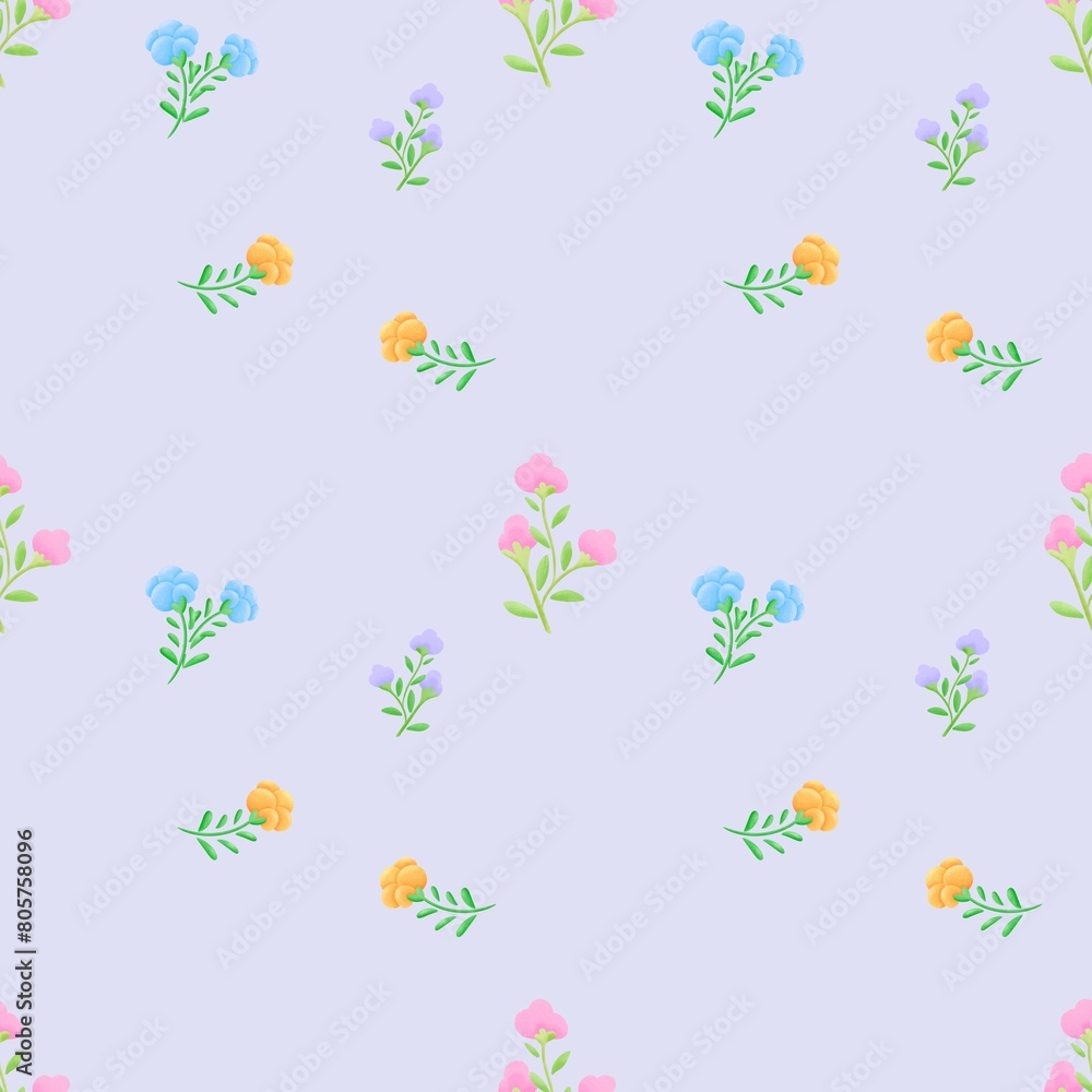 seamless pattern with flowers seamless pattern with flowers