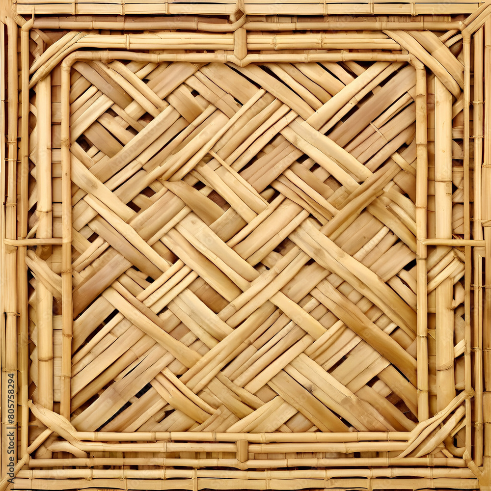 traditional handcraft woven bamboo texture for banner weave wood pattern background ,bamboo universe,generate ai traditional handcraft woven bamboo texture for banner weave wood pattern background ,bamboo universe,generate ai