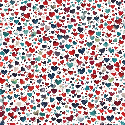 seamless pattern with hearts, Eternal Bonds A Tapestry of Love 