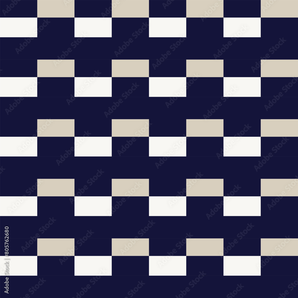Neutral Colour Geometric Squares Seamless Pattern Design Neutral Colour Geometric Squares Seamless Pattern Design