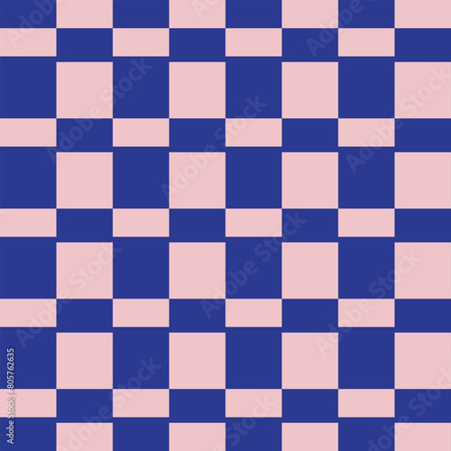 Pastels Geometric Squares Seamless Pattern Design
