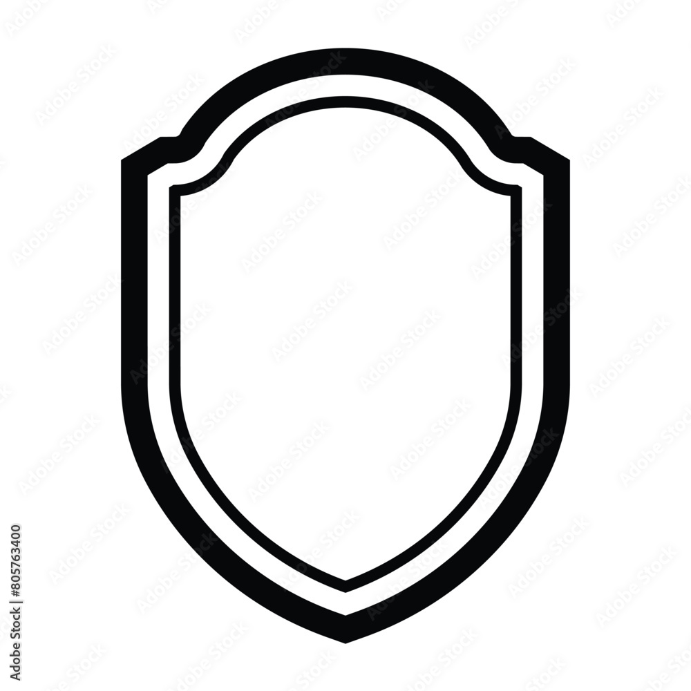 simple shield icon simple shield icon