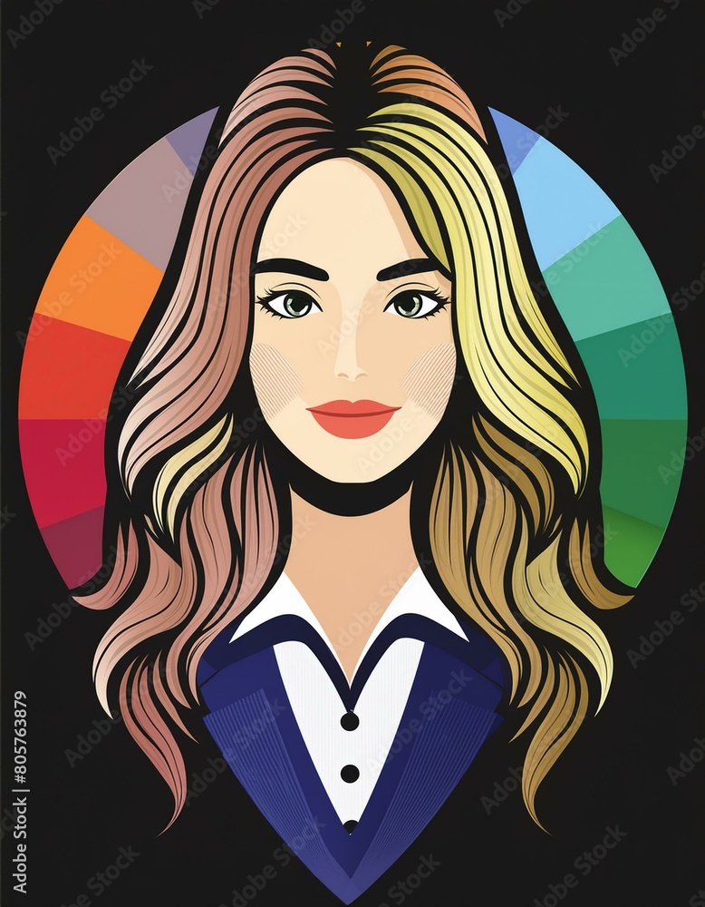 portrait of a woman portrait of a woman