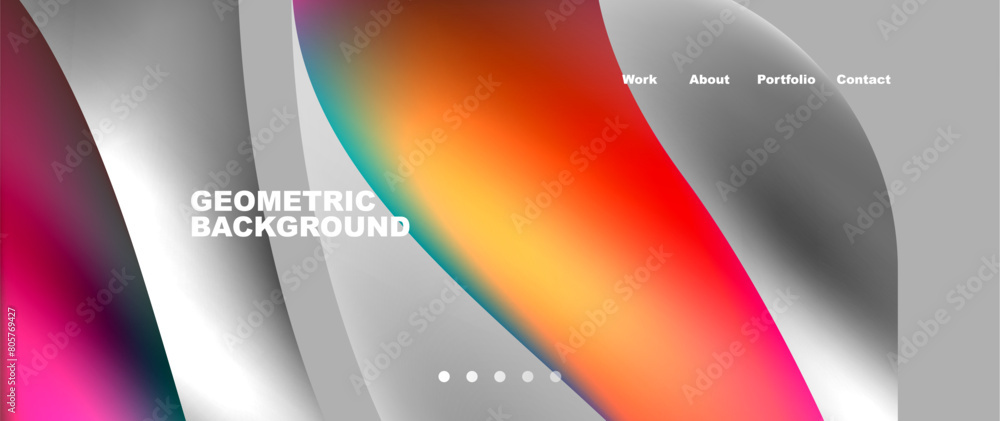 A vibrant geometric background featuring a rainbow of colors including magenta and electric blue. This liquidlike design is reminiscent of a fashion accessory or automotive wheel system A vibrant geometric background featuring a rainbow of colors including magenta and electric blue. This liquidlike design is reminiscent of a fashion accessory or automotive wheel system