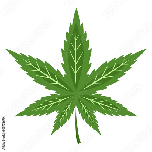 marijuana leaf for medical health care