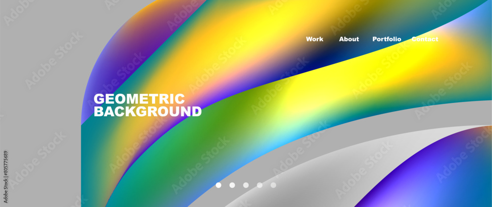 A closeup geometric background featuring a rainbow colored curve with a vibrant colorfulness of electric blue, magenta, and other vivid hues. The pattern resembles an automotive wheel system A closeup geometric background featuring a rainbow colored curve with a vibrant colorfulness of electric blue, magenta, and other vivid hues. The pattern resembles an automotive wheel system