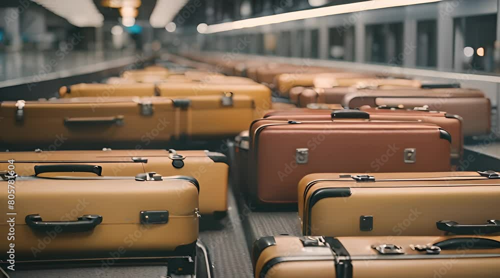 Vacation vibes: Suitcases and the promise of new experiences. Vacation vibes: Suitcases and the promise of new experiences.