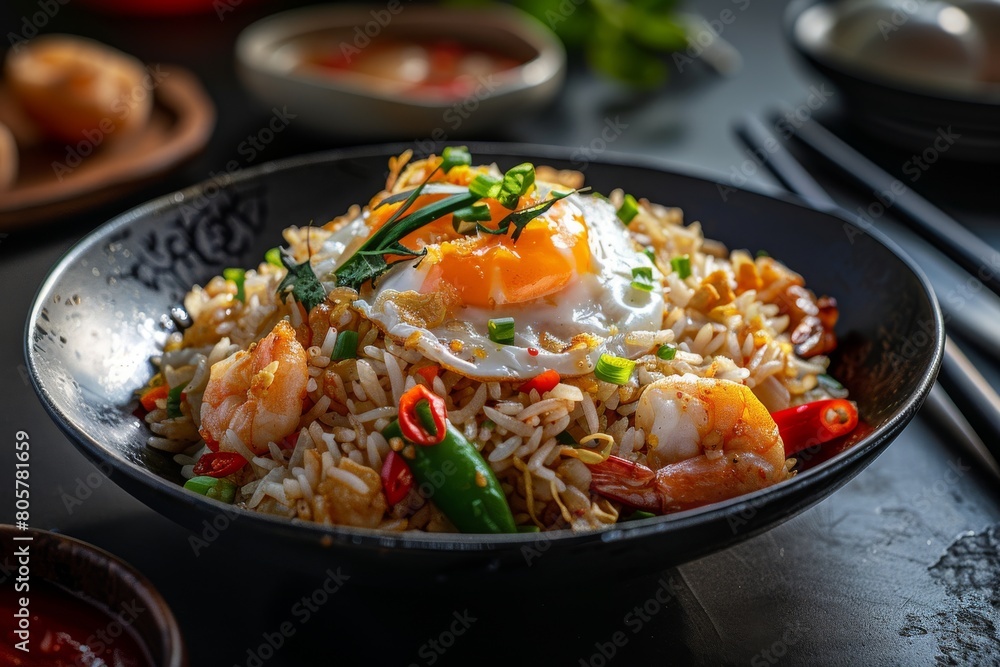 Flavorful and nutritious fried rice meals for active lifestyles marketing Flavorful and nutritious fried rice meals for active lifestyles marketing
