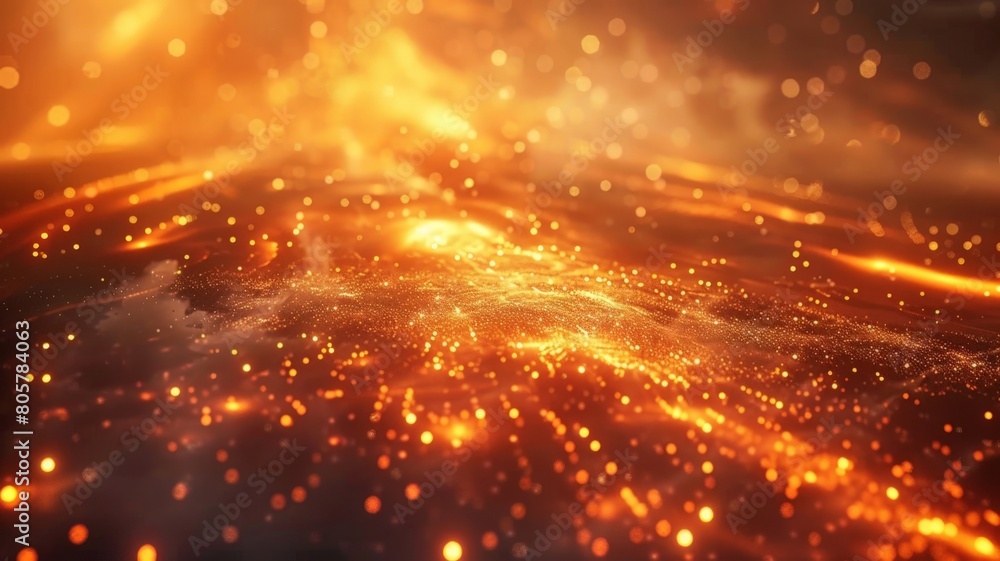 the warm embrace of an otherworldly orange glow, as you gaze upon an abstract space background that captivates the imagination the warm embrace of an otherworldly orange glow, as you gaze upon an abstract space background that captivates the imagination