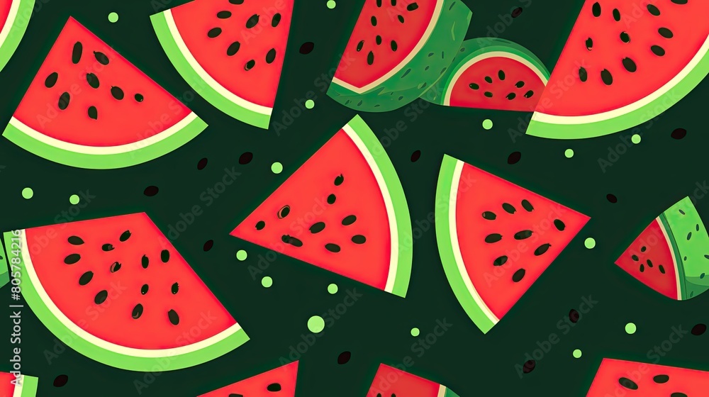 pattern of refreshing watermelons backgrounds illustrations pattern of refreshing watermelons backgrounds illustrations