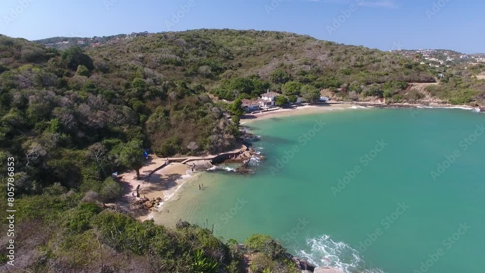 Azedinha Beach and Azeda Beach - Búzios, Rio de Janeiro, Brazil Azedinha Beach and Azeda Beach - Búzios, Rio de Janeiro, Brazil