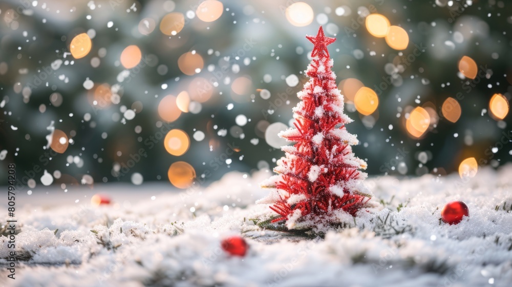 Obraz premium Christmas background