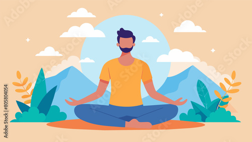 Gentle yoga poses and meditation bring a sense of mindfulness and focus for the day ahead..