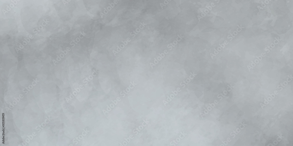 Fototapeta premium Abstract grey and black background with spotlight border and watercolor painted old grunge or smoke texture. grey wall, stone texture for the background. beautiful grey watercolor grunge.