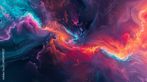 Vibrant Abstract Background: Ideal for Posters, Backdrops, Wallpaper, and More