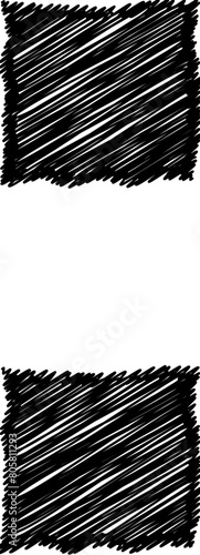 Sketch English font vector shape