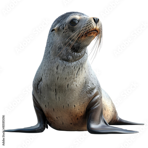 Sea Lion isolated on a transparent background