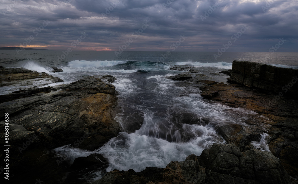 storm over the ocean