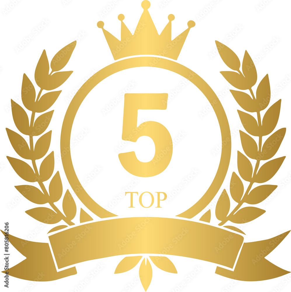 Golden top 5 award Golden top 5 award