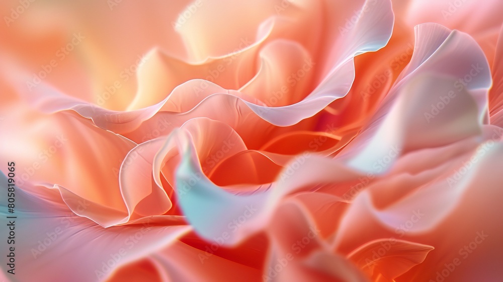 Serene Rose Petal Elegance: Tight view of wavy dry rose petals, tranquil and calming. Serene Rose Petal Elegance: Tight view of wavy dry rose petals, tranquil and calming.