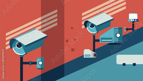 Security cameras line the walls reminding workers to constantly be on guard. Some even believe they are being watched by their own employers adding to.