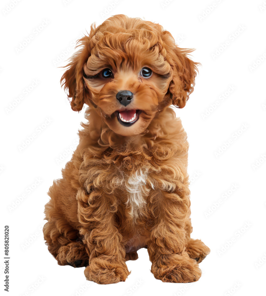 Little dog isolated on a transparent background Little dog isolated on a transparent background