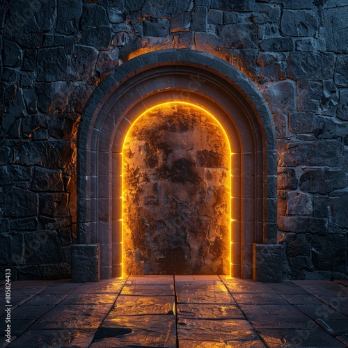 Explore the mysterious medieval castle and uncover the hidden, magical portal within its walls - ideal for fanatics of historical fiction and enchanting adventures.