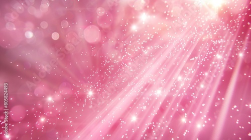 A pink background with glowing lines and sparkles, creating an enchanting atmosphere for your romantic.