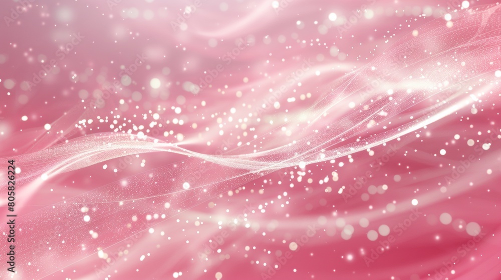 A pink background with glowing lines and sparkles, creating an enchanting atmosphere for your romantic. A pink background with glowing lines and sparkles, creating an enchanting atmosphere for your romantic.