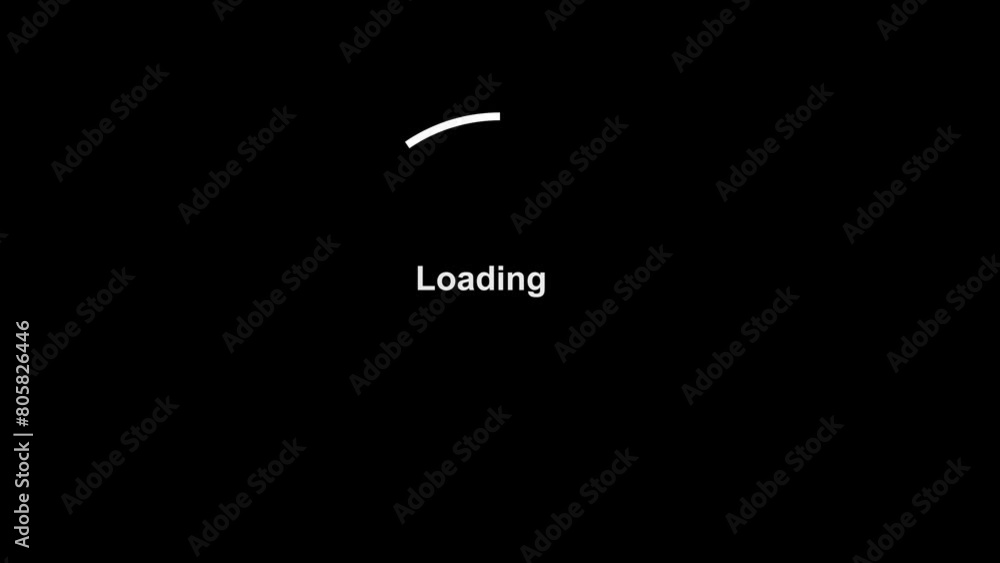 Loading animation black background 4k mp4 Loading animation black background 4k mp4