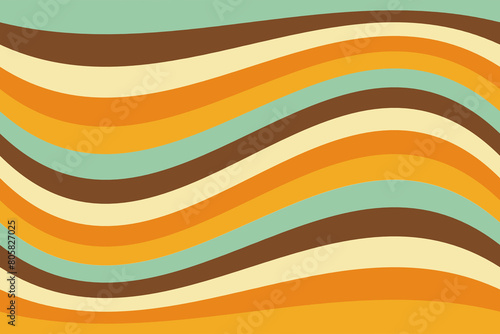 Retro Abstract color background. illustration Dynamic shape composition.